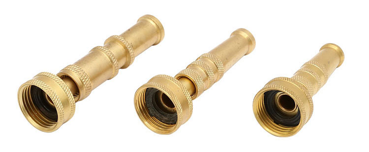 mosadz Adjustable Twist Hose Spray Nozzle Set