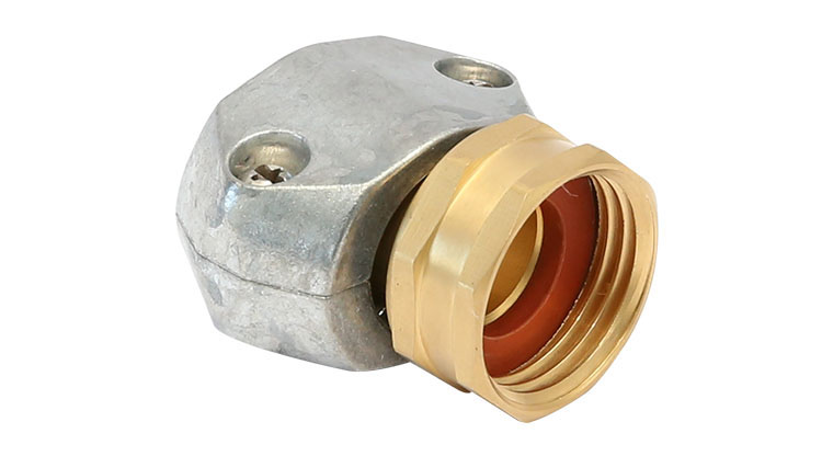 3/4 in. mosadz/Zinc Threaded Female Clamp Coupling