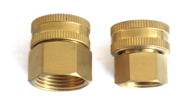 Dual Female mosadz Swivel Hose Connector