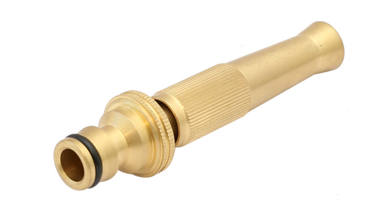 4” Light-duty Solid Brass Adjustable Hose Spray Nozzle factory